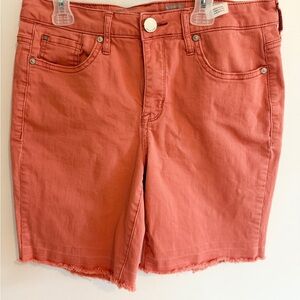Seven7 Women's Coral Denim Shorts
